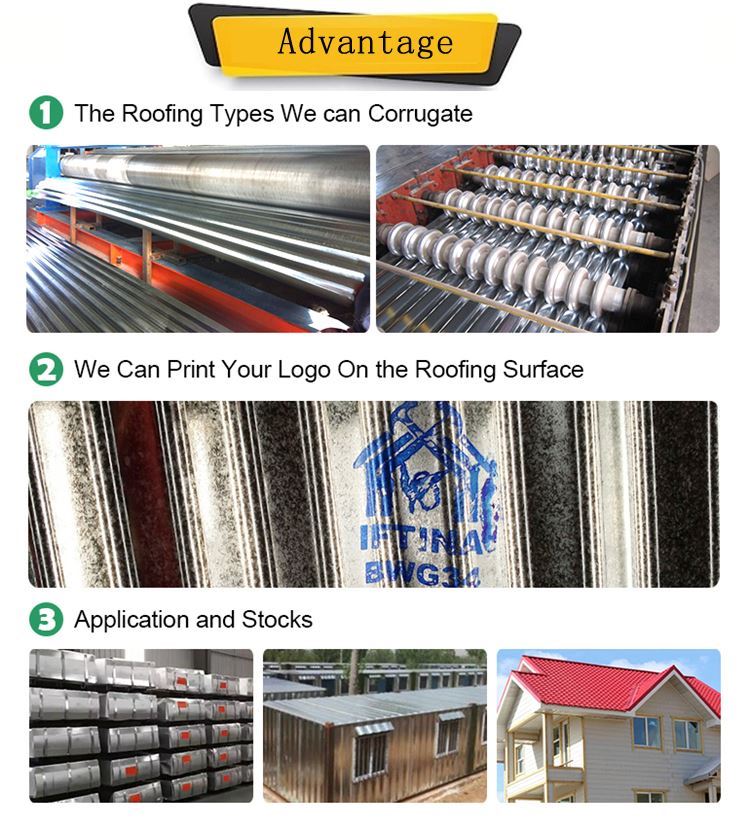 Construction Material GL Corrugated Roof Sheet Construction Material GL Corrugated Roof Sheet