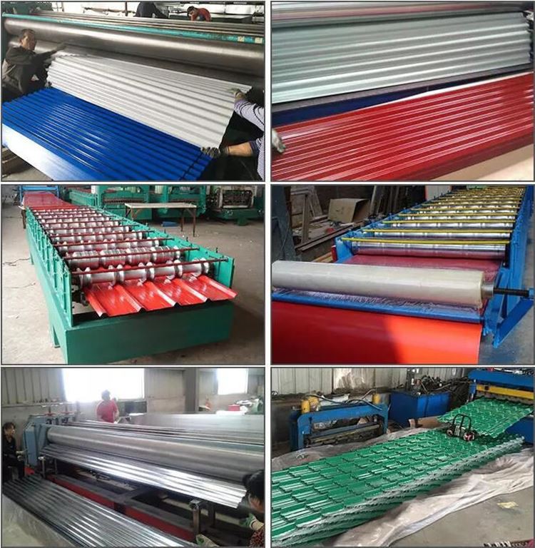 Color Coated Aluminum Zinc Steel Roofing Sheet