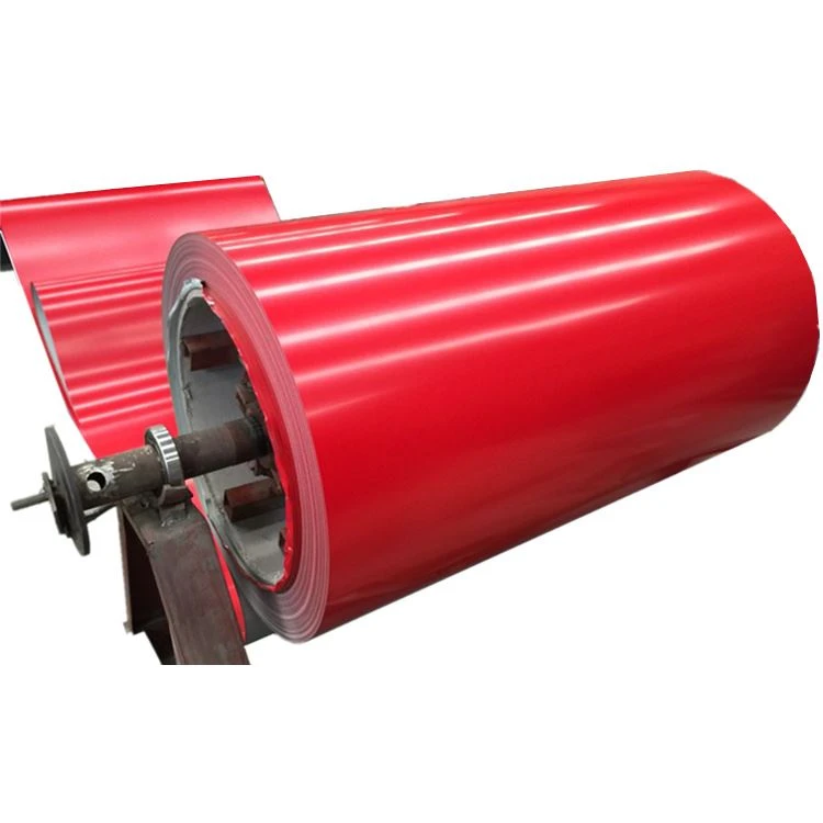 Color coated aluminum coil