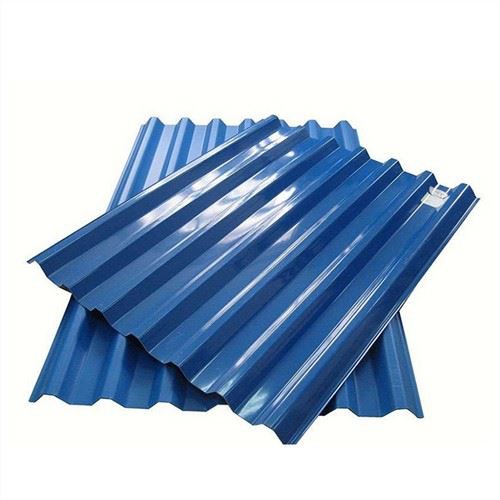 Tấm lợp kim loại tráng màu xanh Aluzinc